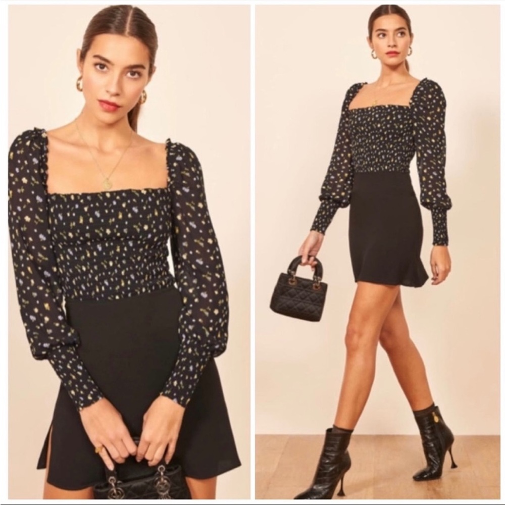 NEW WITH TAGS Reformation Pinto Top in Posie
